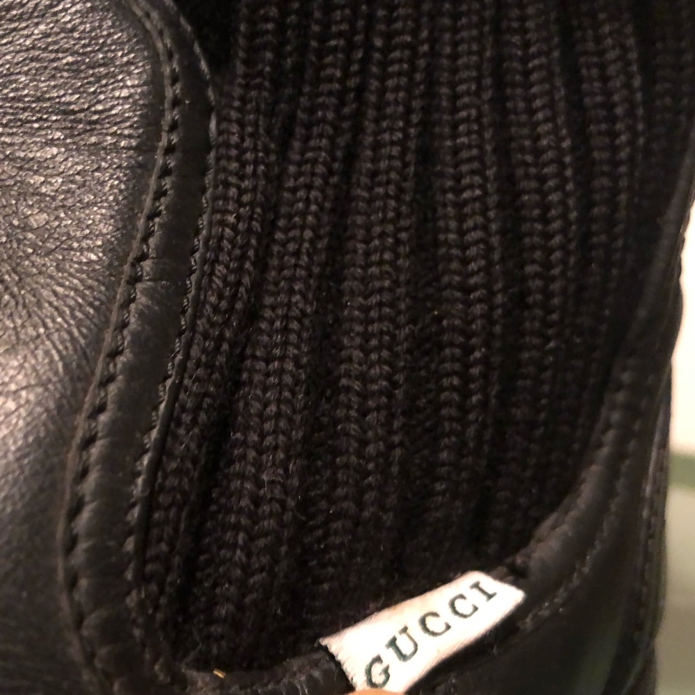 Gucci Black Leather Men's Boots - Picture 6 of 7